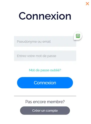 Connexion des membres du EUROPA777 CASINO