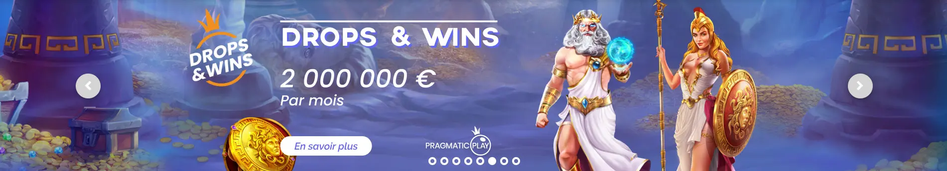 Drop and Wins EUROPA777 CASINO 